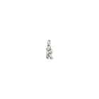 Charm letra R peque&ntilde;a en plata de ley